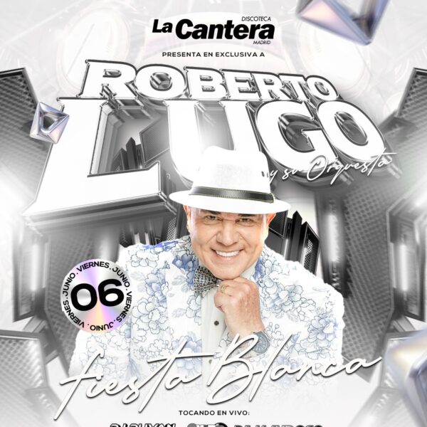 Roberto Lugo EL GALÁN DE LA SALSA en Madrid